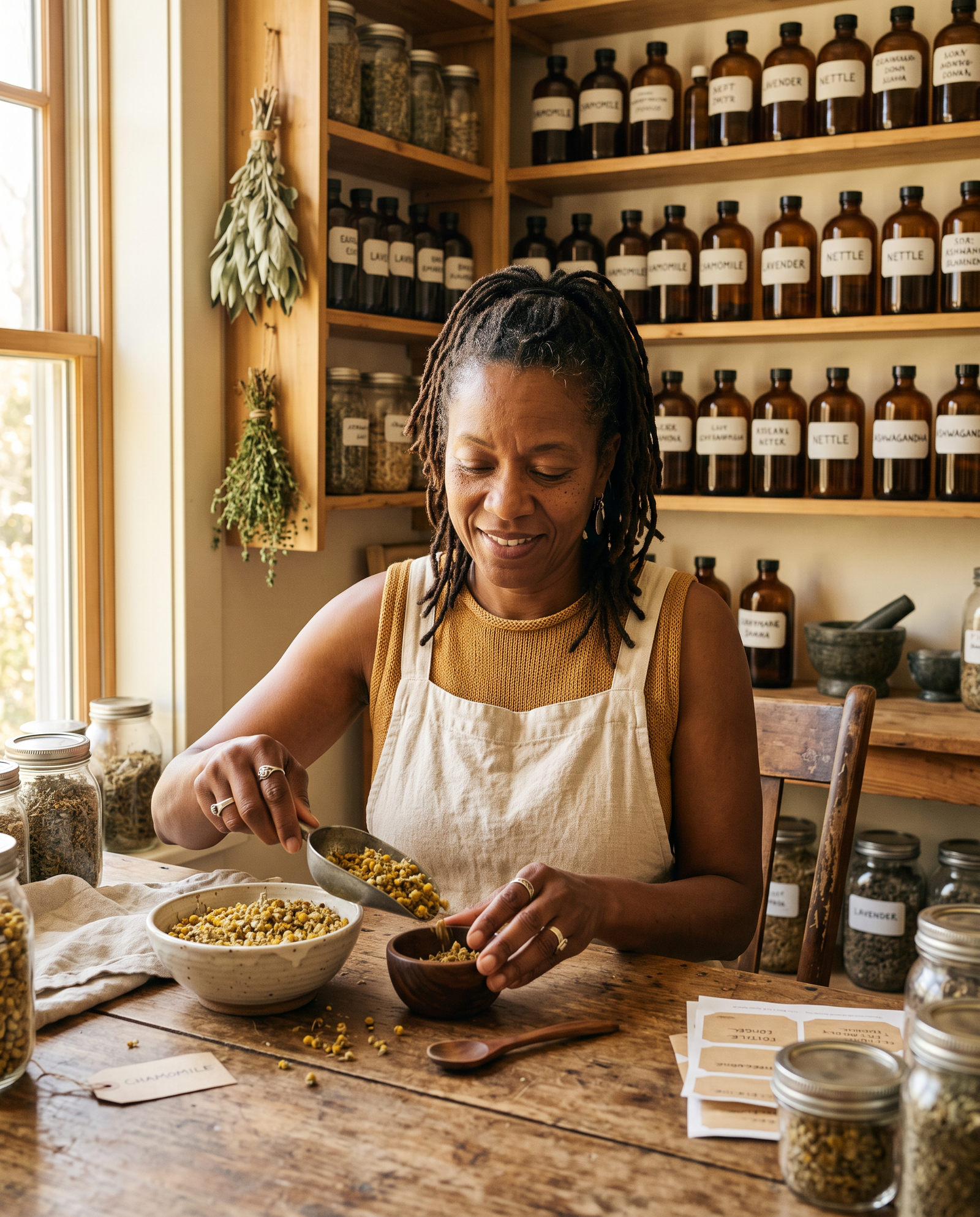 Amara King — Saffron & Sage Botanicals